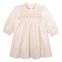 Kidiwi Ecru Corduroy Leonie Dress
