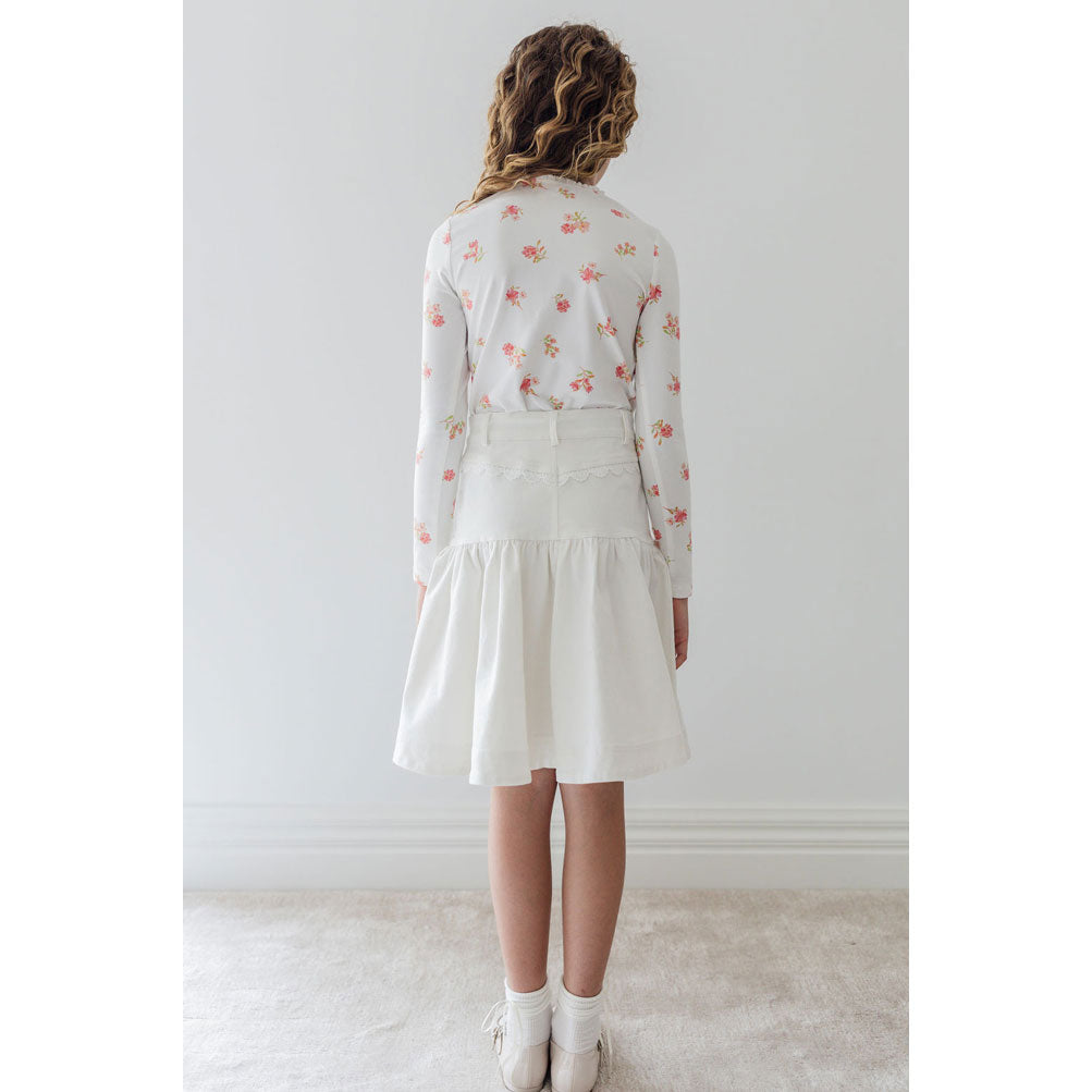 Steph Petite Rose Long Sleeve Top