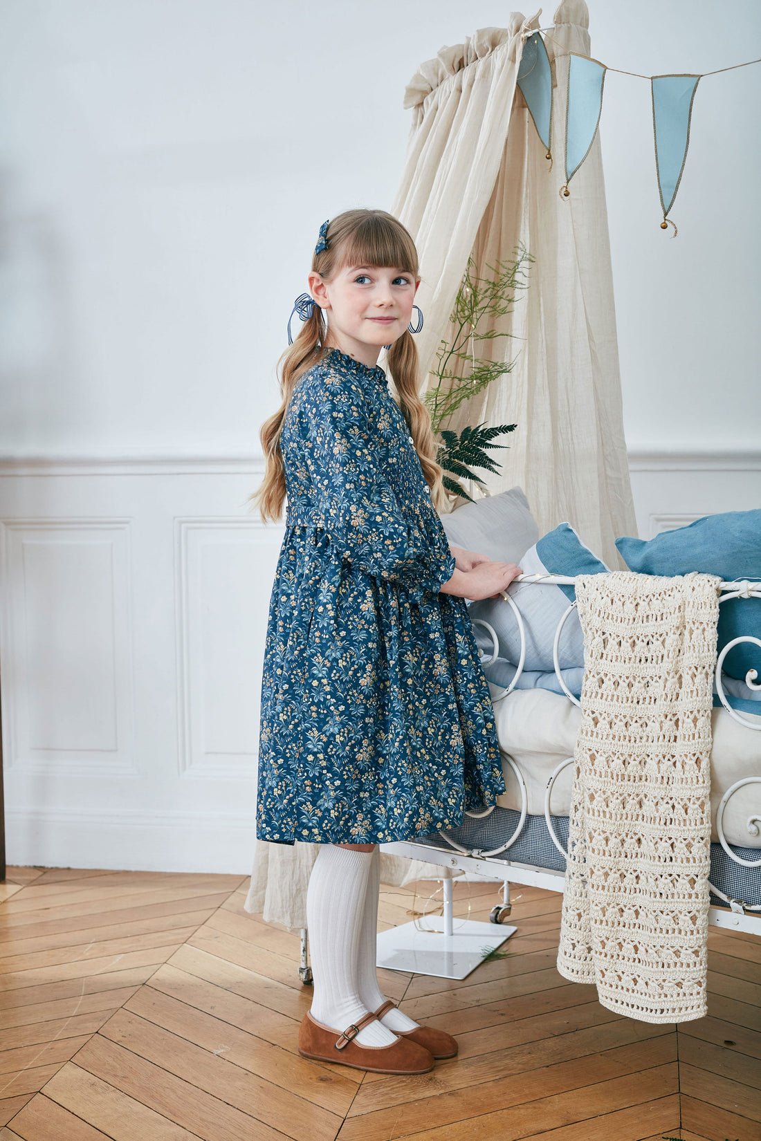 Kidiwi Floral Fable Liberty London  Lola Dress
