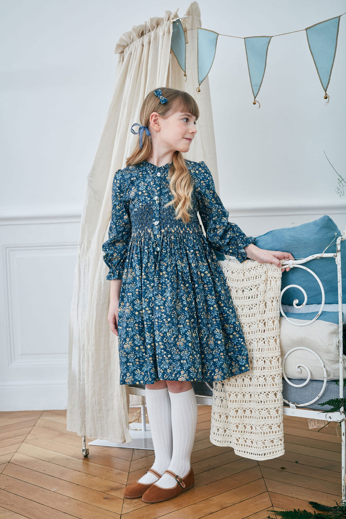 Kidiwi Floral Fable Liberty London  Lola Dress