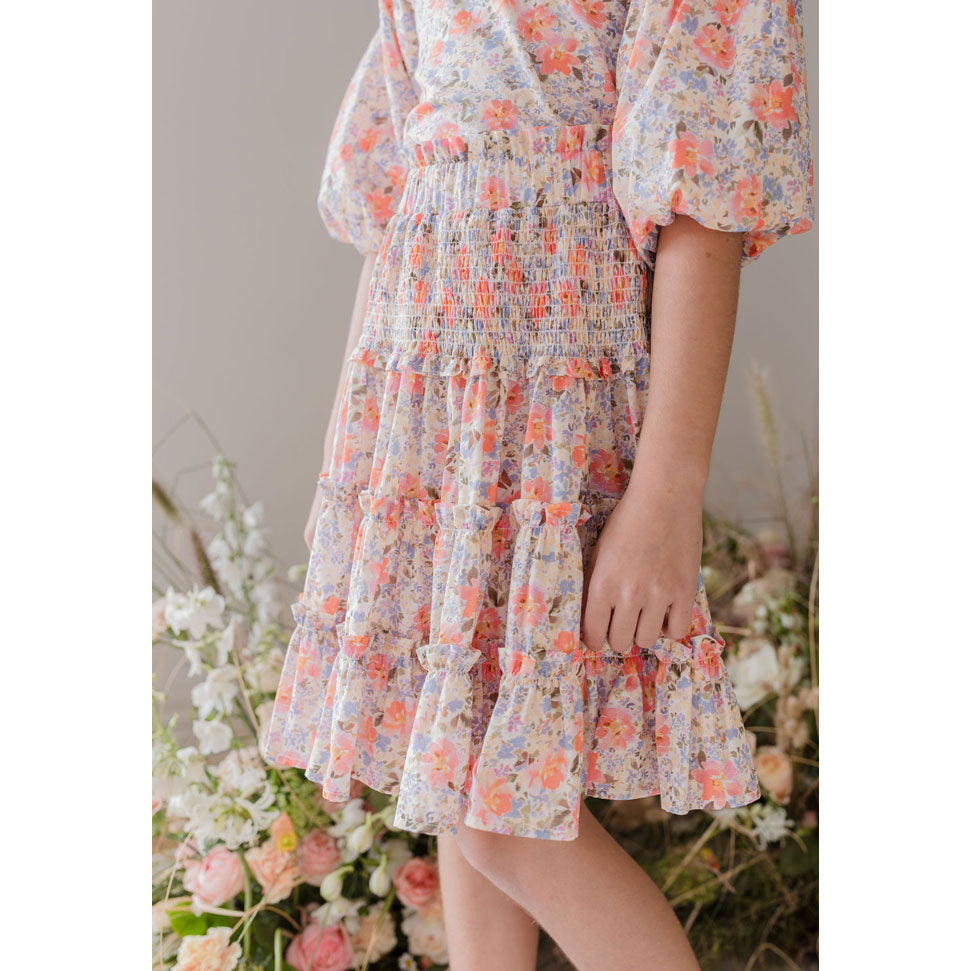 Steph Spring Bloom Voile Skirt
