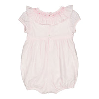 Kidiwi Baby Pink Plumetis Thanais Romper