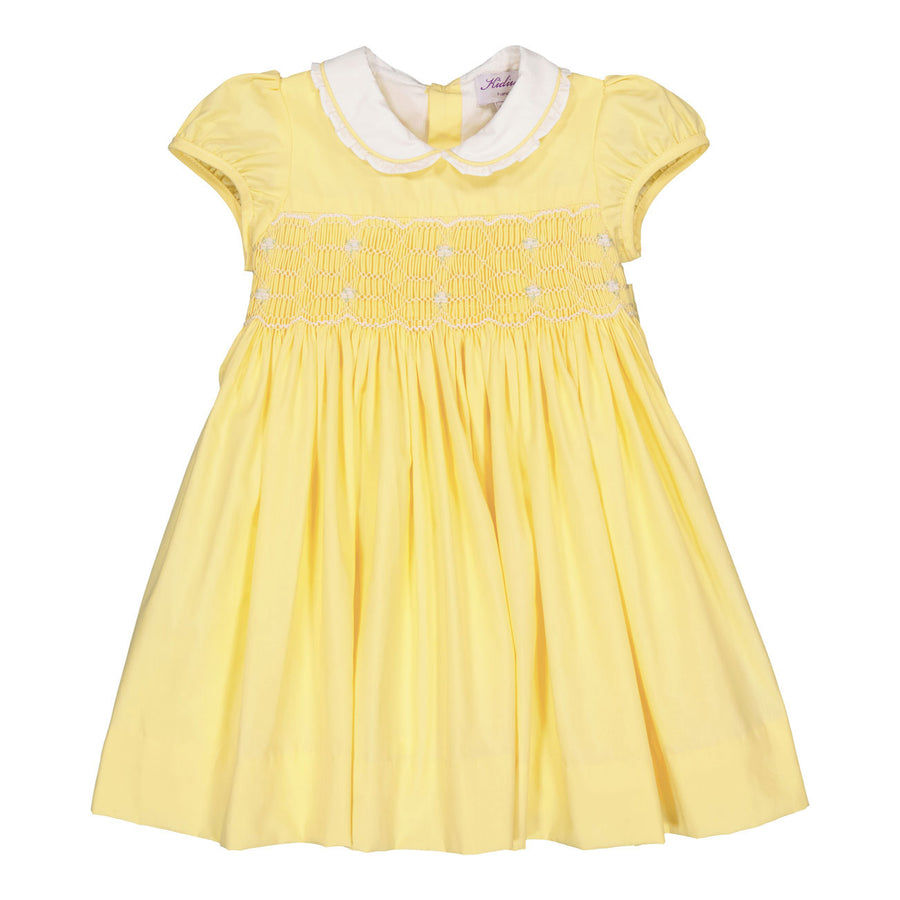 Kidiwi Yellow Poplin Sybelle Dress