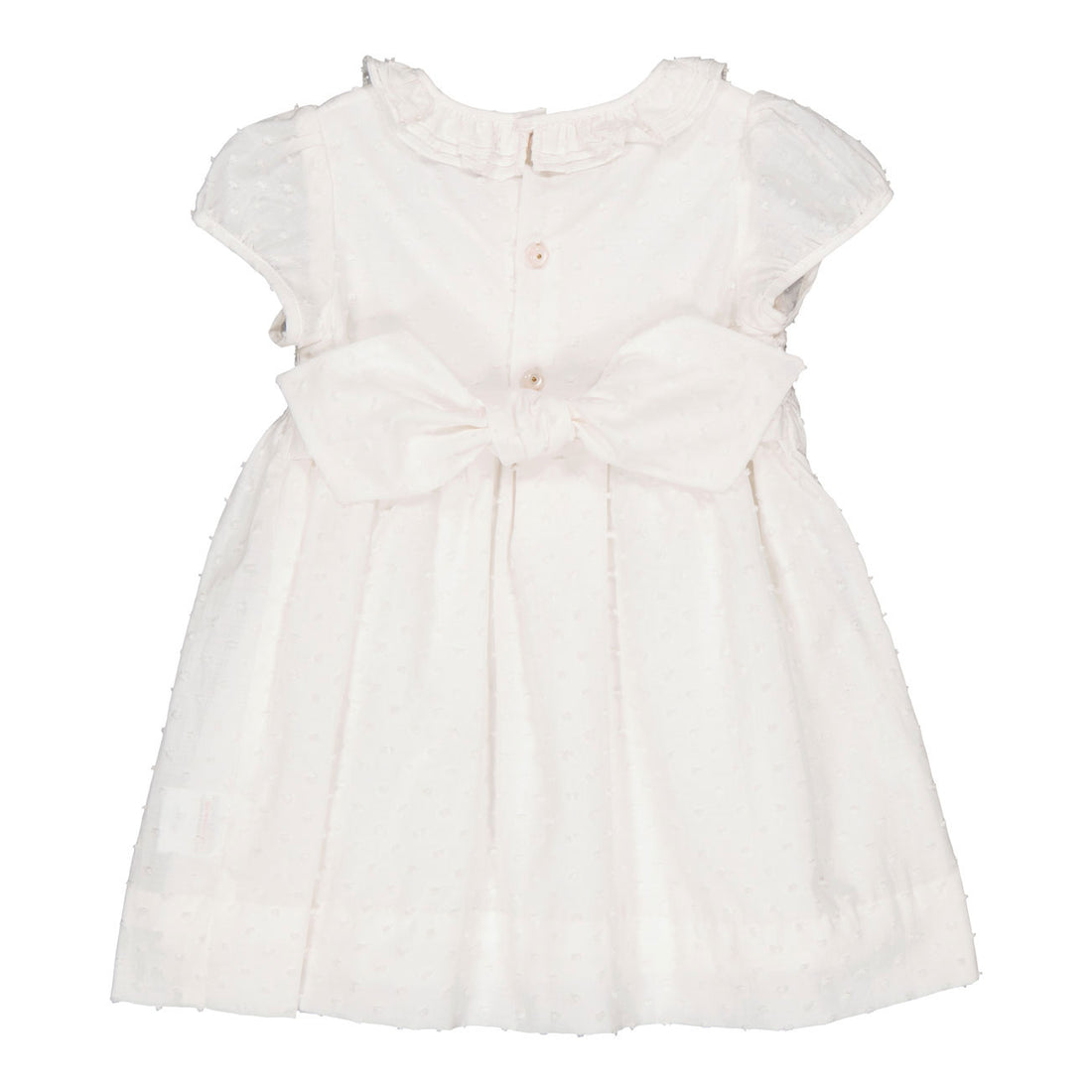 Kidiwi Off White Plumentis Hars Dress