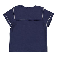 Kidiwi Jean Chambray Ambroise Sailor Shirt