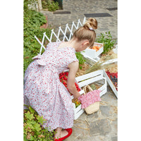 Kidiwi Small Red Flower Print Viola Dress