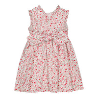 Kidiwi Small Red Flower Print Viola Dress