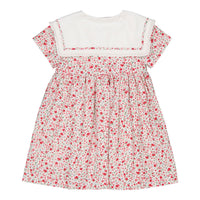 Kidiwi Small Red Flower Print Paolina Dress