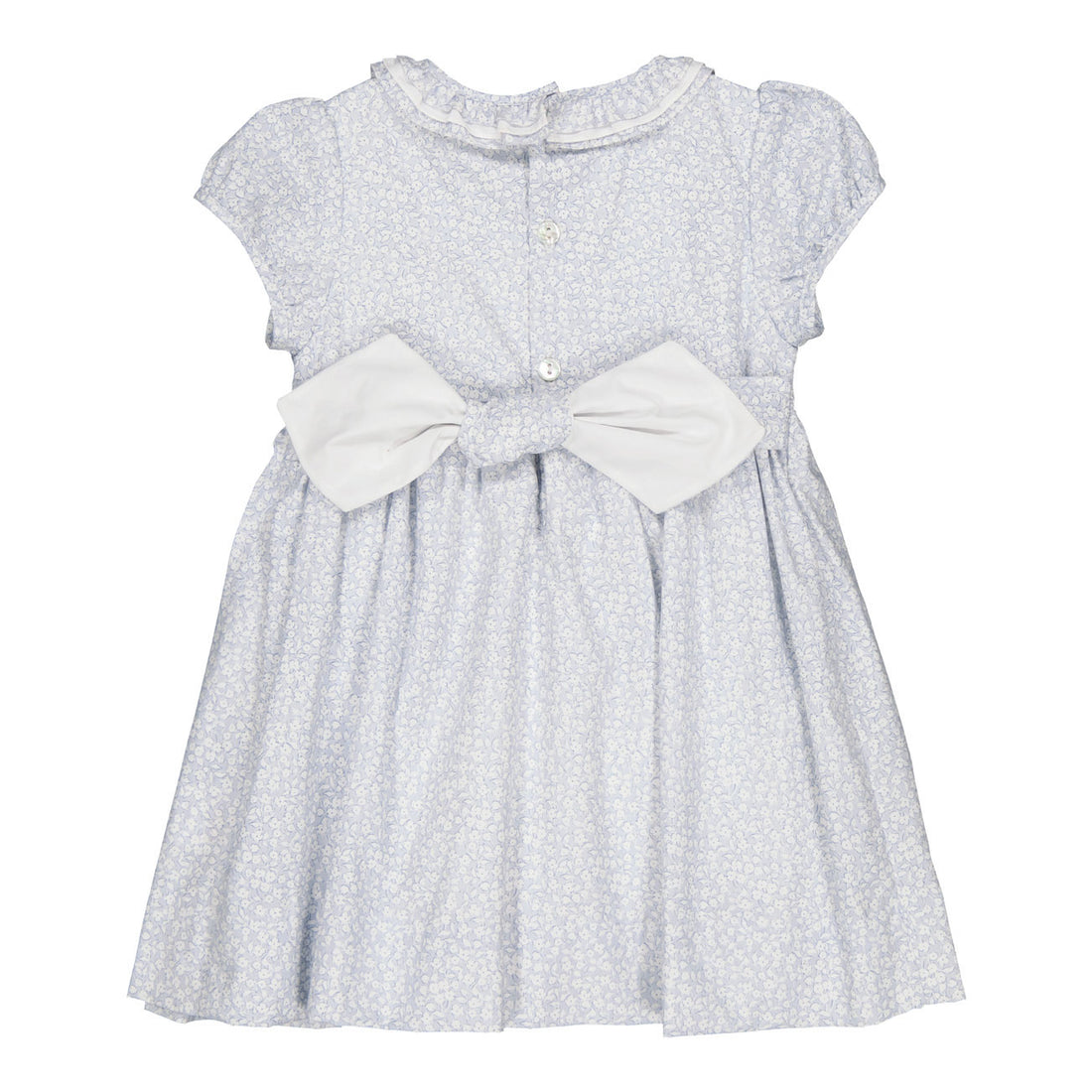 Kidiwi Small Sky Blue Print Hars Dress