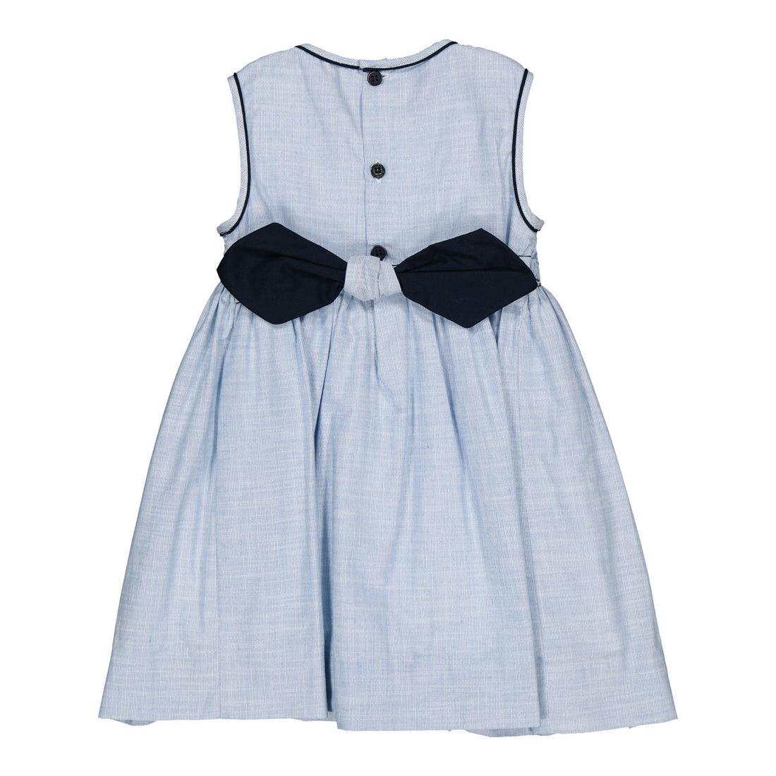 Kidiwi Thin Blue/White Stripes Emma Dress