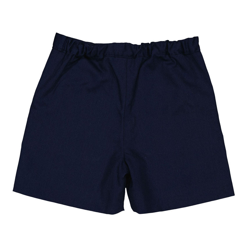 Kidiwi Navy Cotton Pique Sonia Shorts