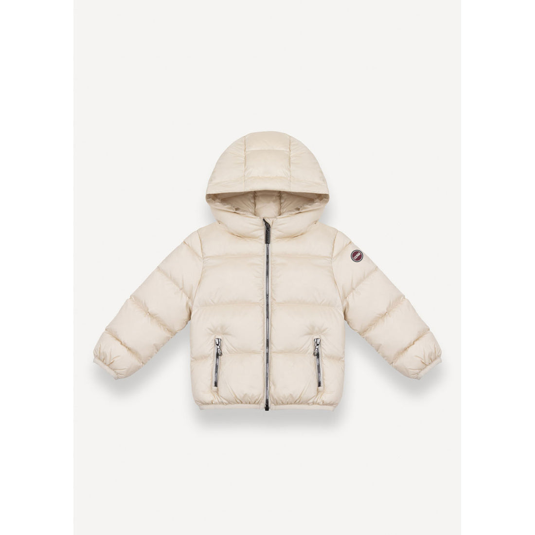 Colmar Nude Faux Fur Hooded Baby Jacket
