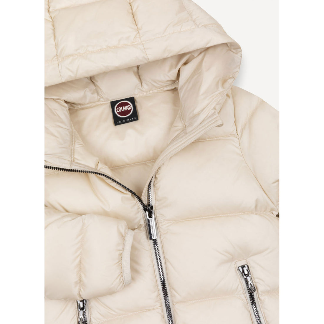 Colmar Nude Faux Fur Hooded Baby Jacket