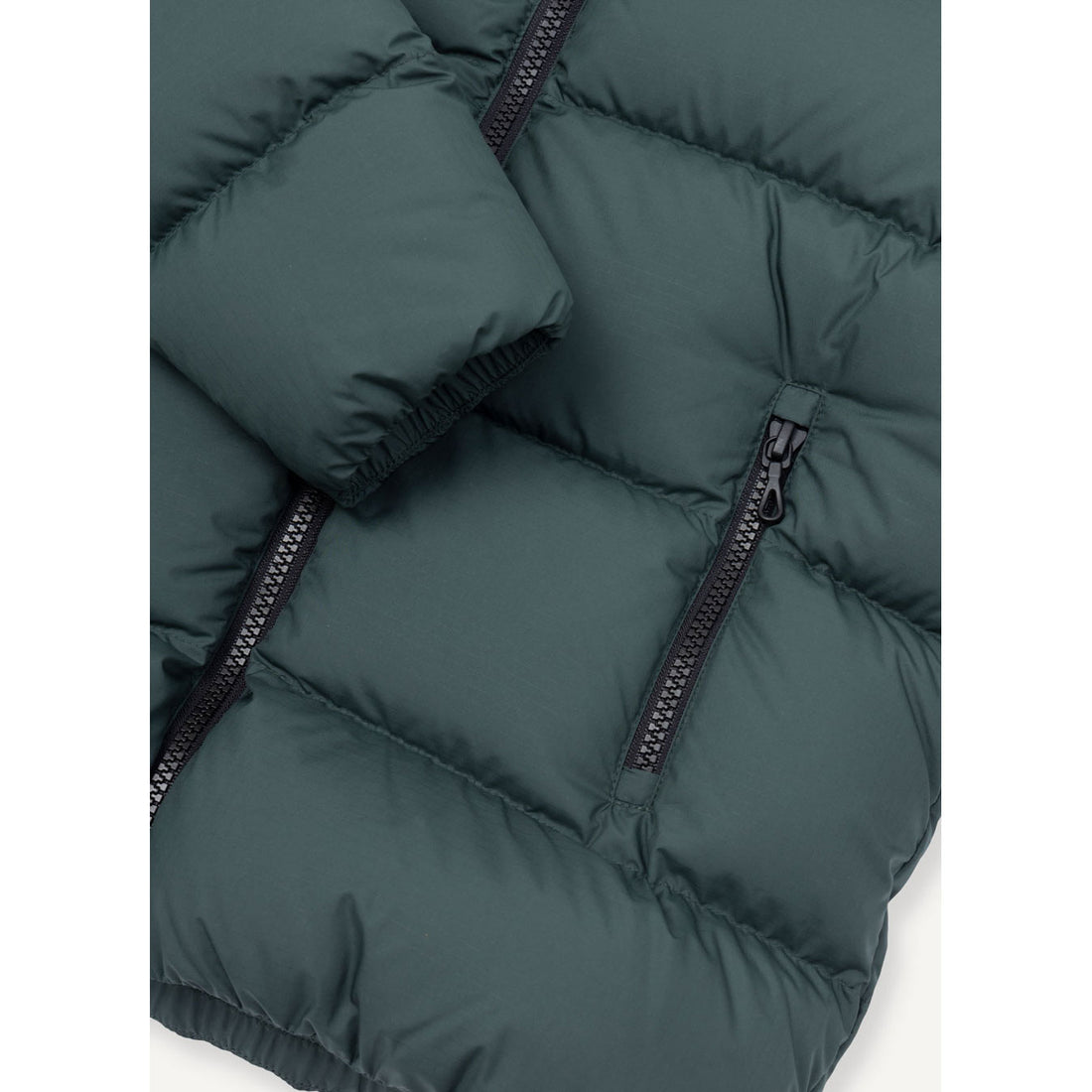 Colmar Green Hooded Puffer Jacket