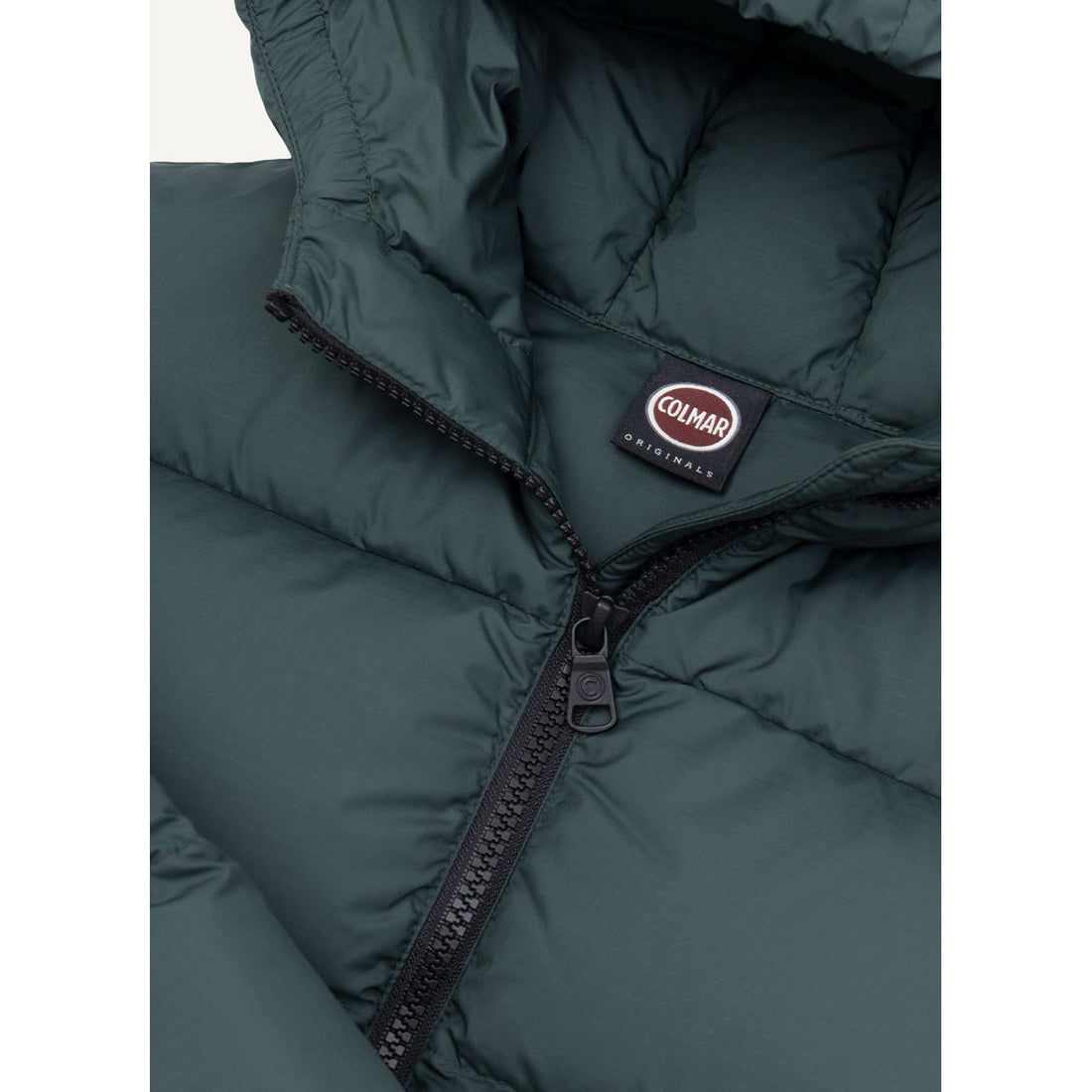 Colmar Green Hooded Puffer Jacket