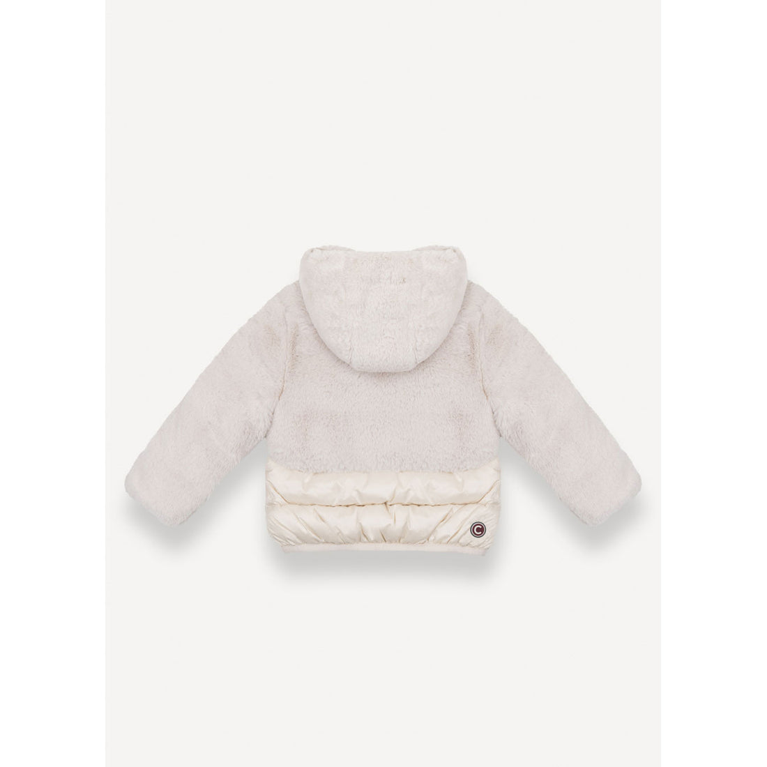 Colmar  White Hooded Down Jacket