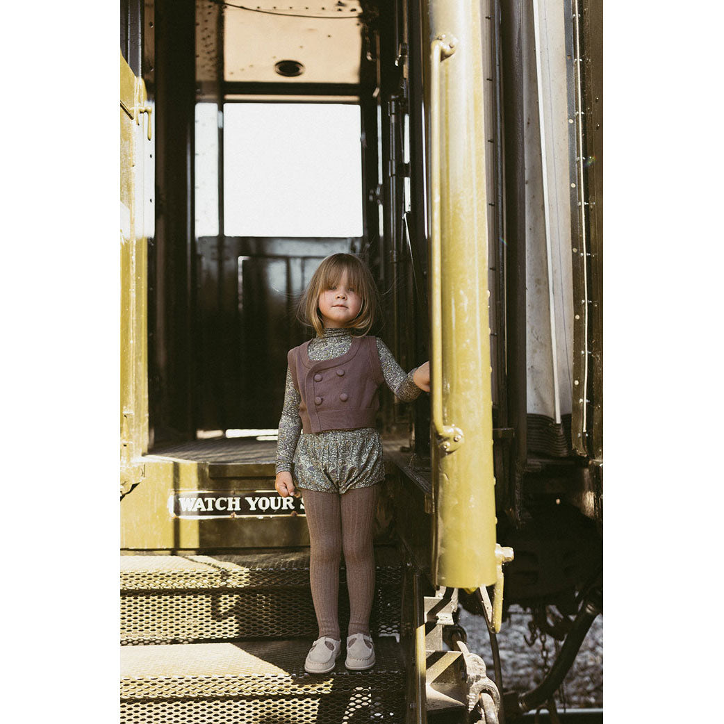 1984 Mocha Floral Bloomers