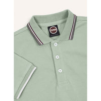 Colmar Green Dust Collar Trim Polo