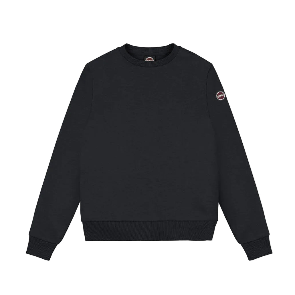 Colmar Black Soft Crewneck Sweatshirt