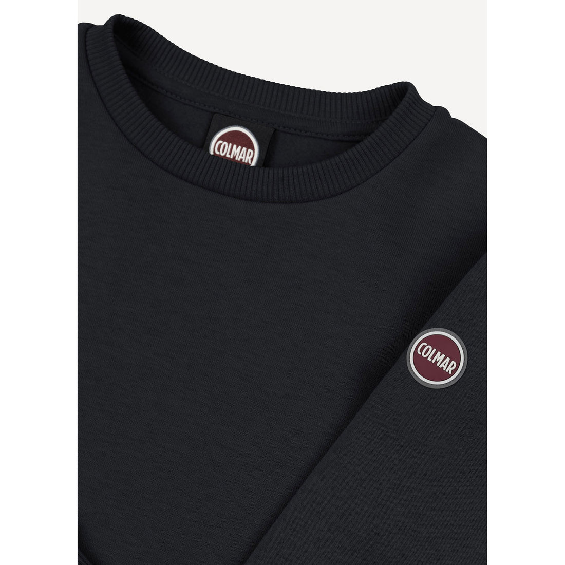 Colmar Black Soft Crewneck Sweatshirt
