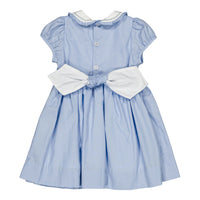 Kidiwi Cornflower Heloise Smocked Dress