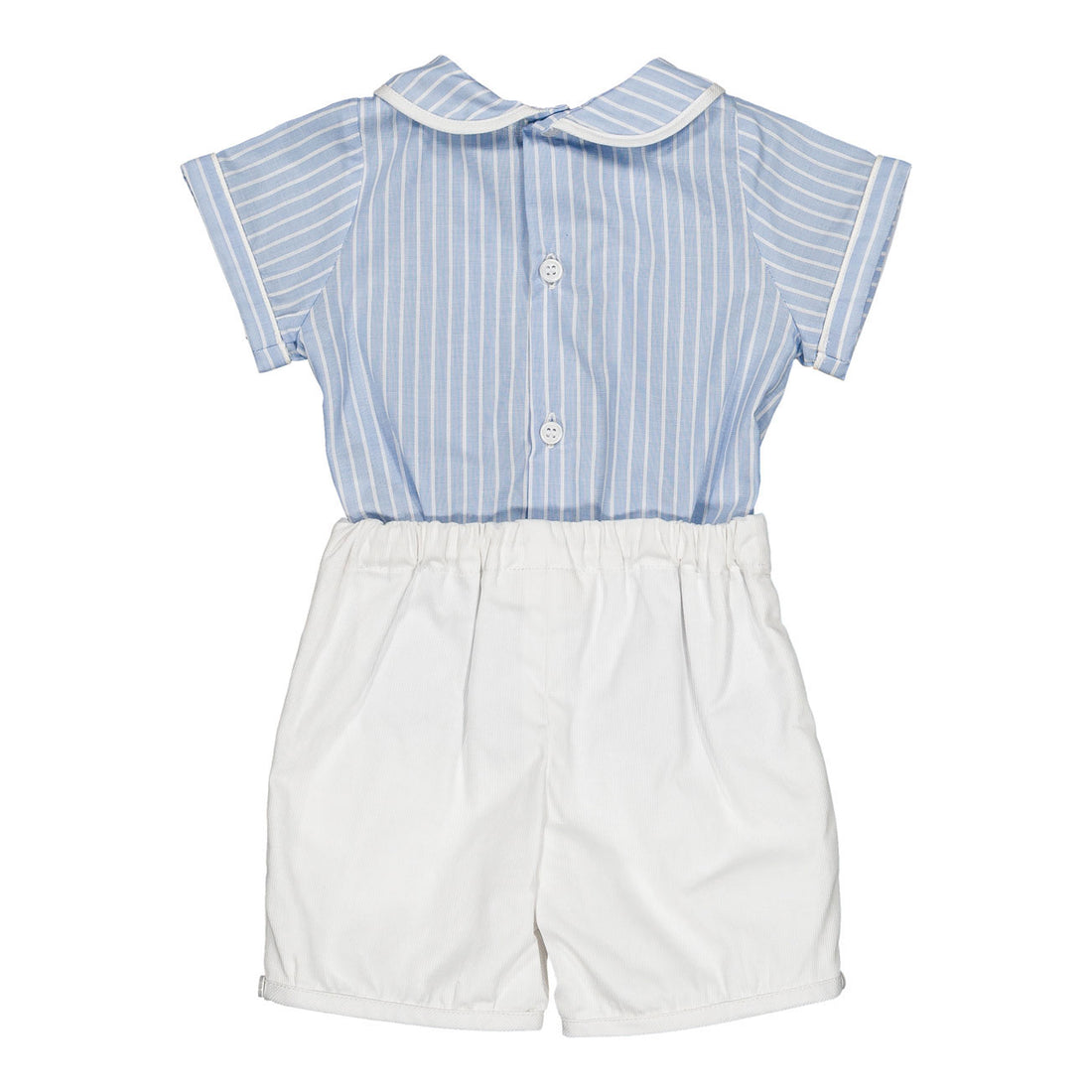 Kidiwi Cornflower Stripe Barnabe Set