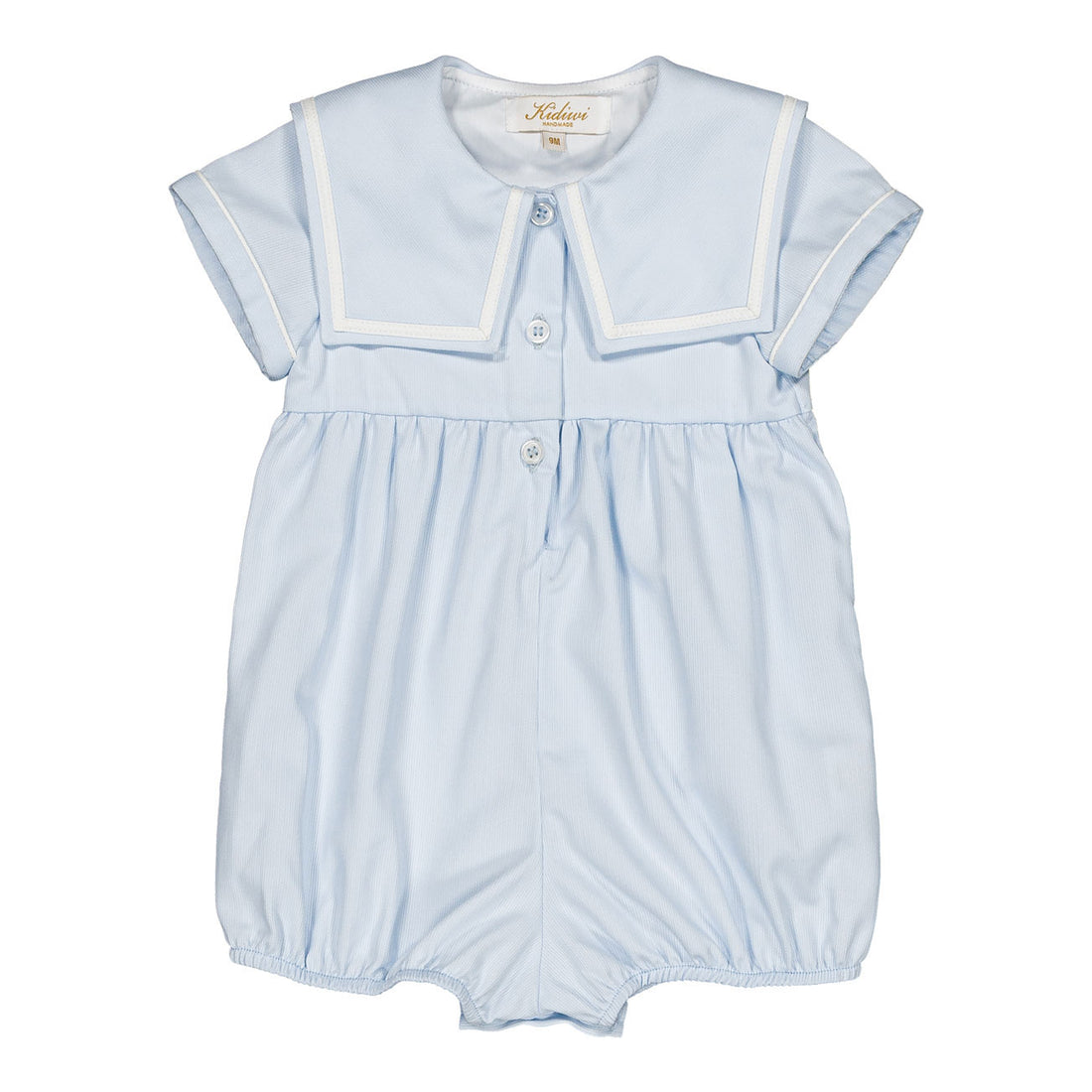 Kidiwi Blue Celeste Paulin Romper