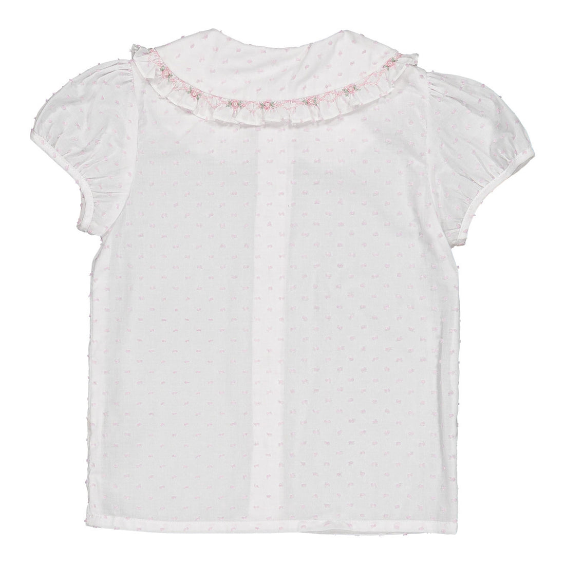 Kidiwi Pink Plumetis Lorena Blouse