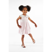 Kidiwi Pink Pique Colette Dress