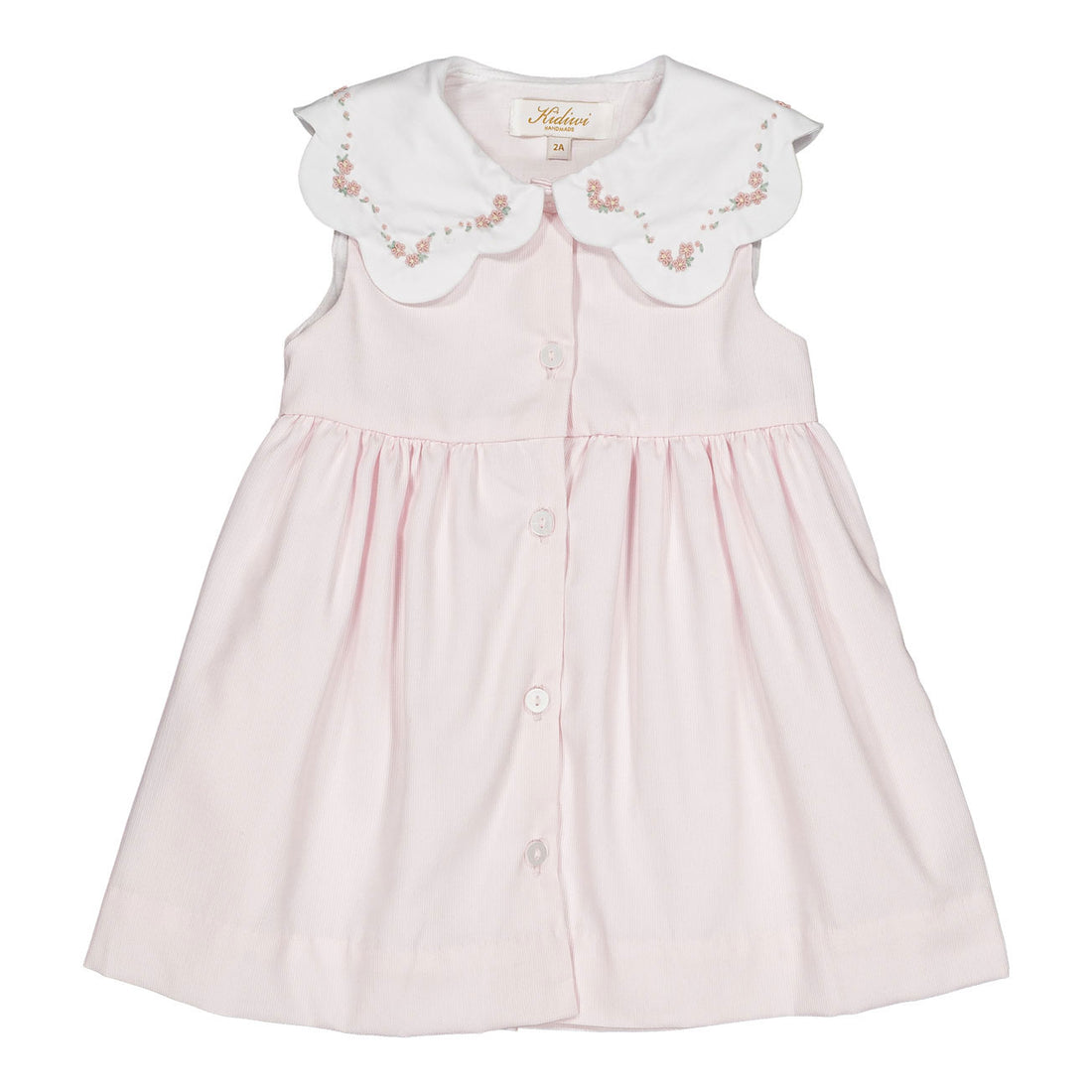 Kidiwi Pink Pique Colette Dress