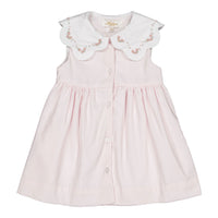 Kidiwi Pink Pique Colette Dress