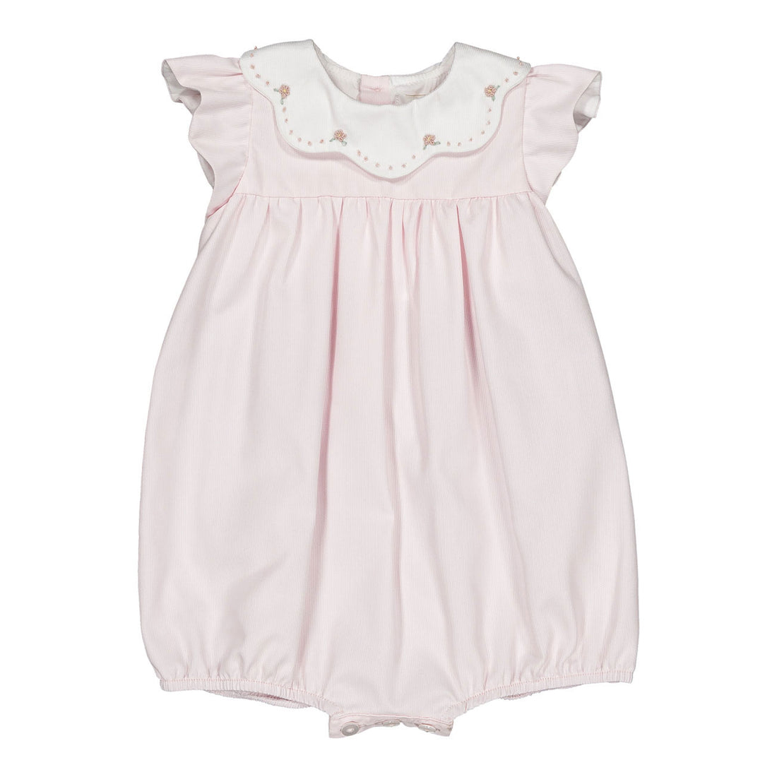 Kidiwi Pink Pique Charlotte Romper