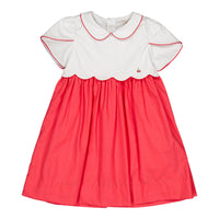 Kidiwi Watermelon Poplin Celestine Dress