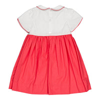 Kidiwi Watermelon Poplin Celestine Dress