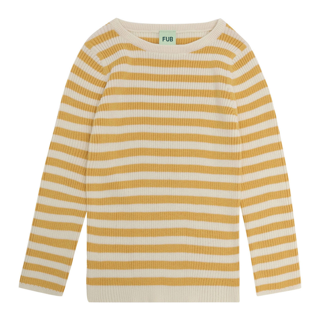 FUB Ecru/Butter Rib Pullover