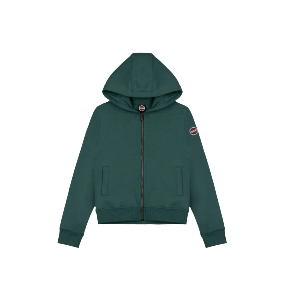 Colmar Green Zip Up Modish Sweatshirt