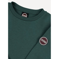 Colmar Green Solid Logo Patch Sweatshirt