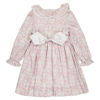 Kidiwi Pink Rococo Print Josephine Dress