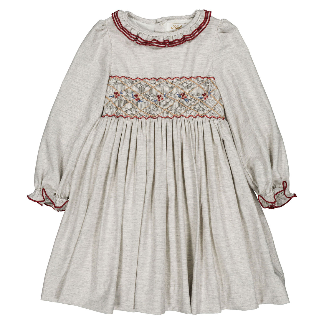 Kidiwi Grey Melange Hars Dress
