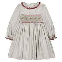 Kidiwi Grey Melange Hars Dress