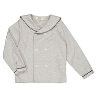Kidiwi Grey Melange Ambroise Shirt