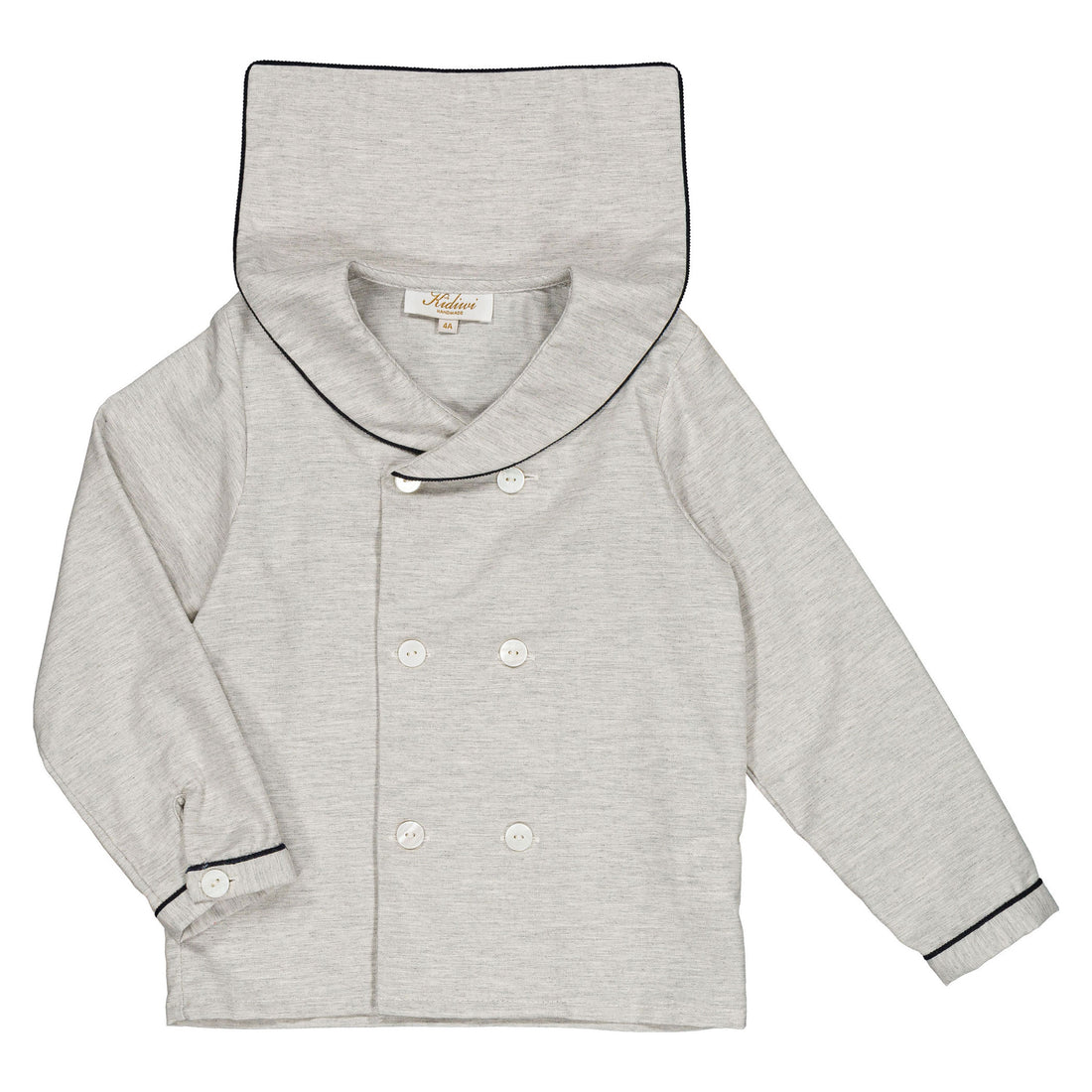 Kidiwi Grey Melange Ambroise Shirt