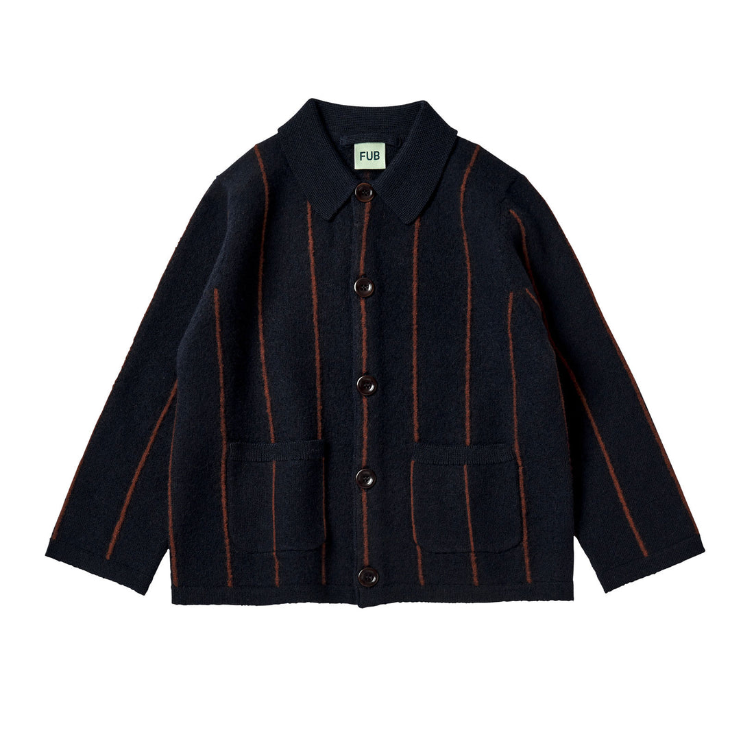 FUB Dark Navy Felted Jacket