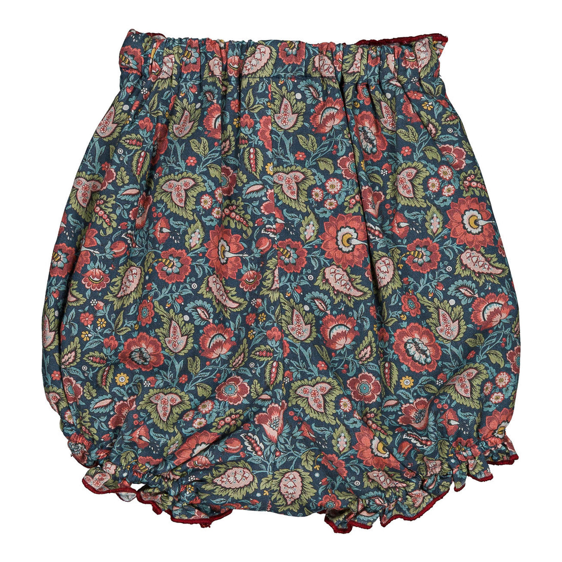 Kidiwi Navy Floral Paisley Myrtille Bloomer