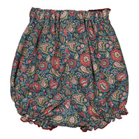 Kidiwi Navy Floral Paisley Myrtille Bloomer