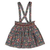 Kidiwi Navy Floral Paisley Louise Skirt