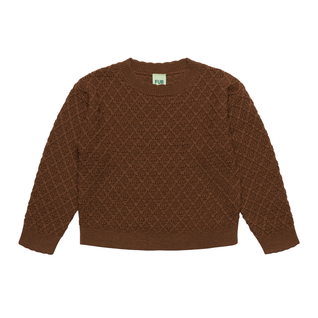 FUB Hazel Melange Structure Sweater