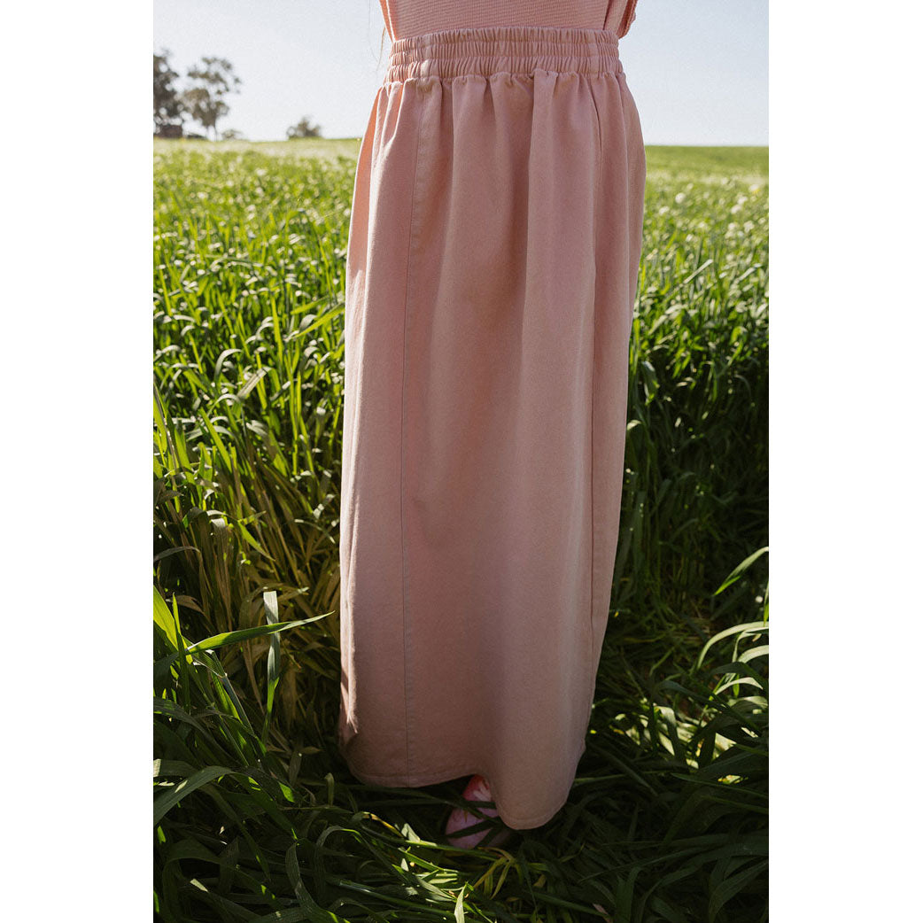 Elements Rose Pink Elastic Skirt