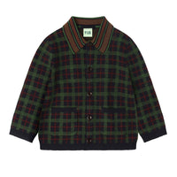 FUB Dark Navy Felted Jacket
