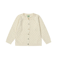 FUB Ecru Pointelle Cardigan